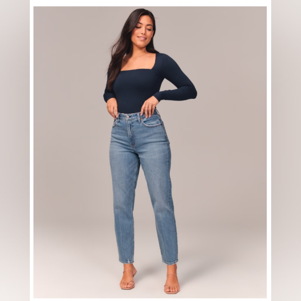 Curve Love High Rise Mom Jean